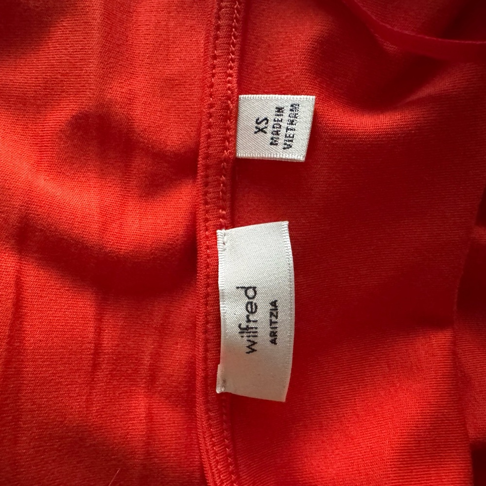 Aritzia Red Mini Dress - Picture 2 of 3